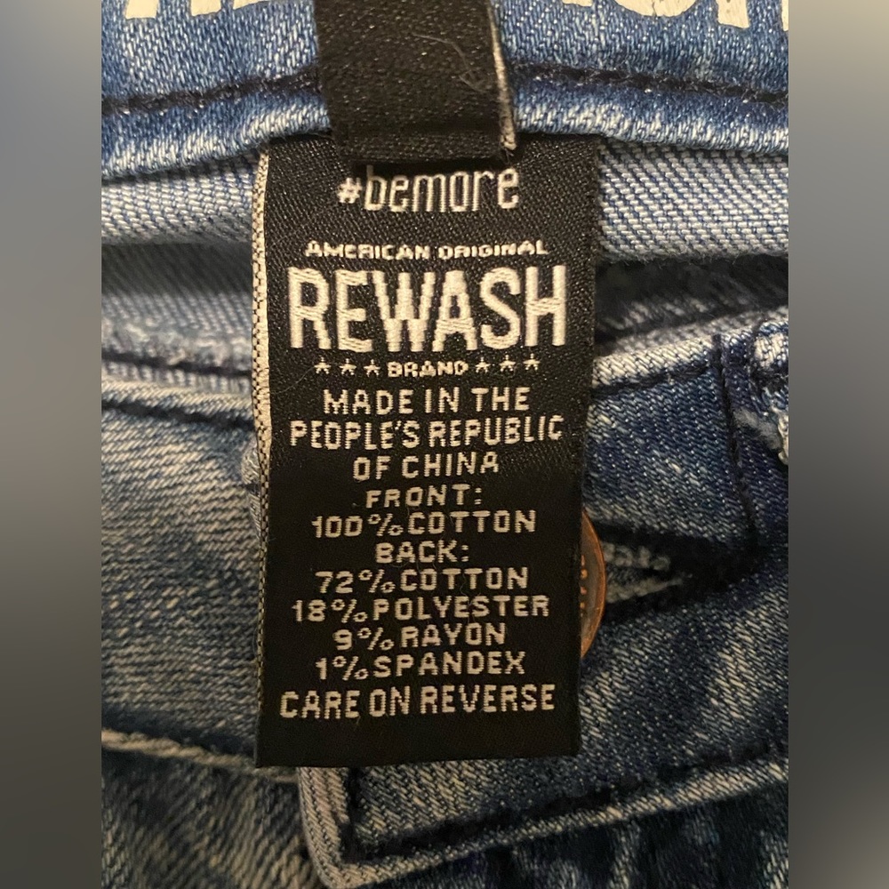 Rewash Vintage Reunion High Rise Skinny Jeans Size 1. - Picture 6 of 13